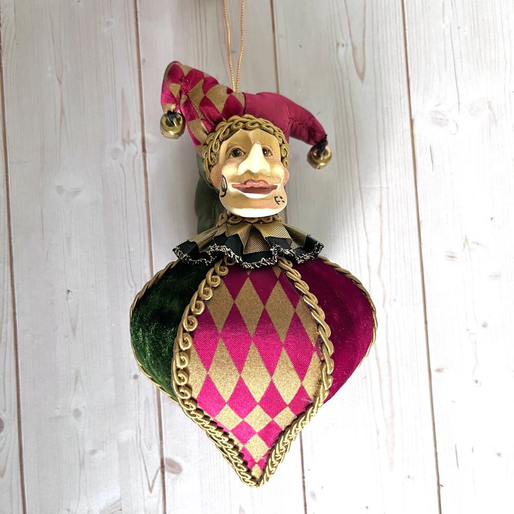 Wayne M Kleski Jester Ornament Music Katherine's Collection Medieval Castlecore